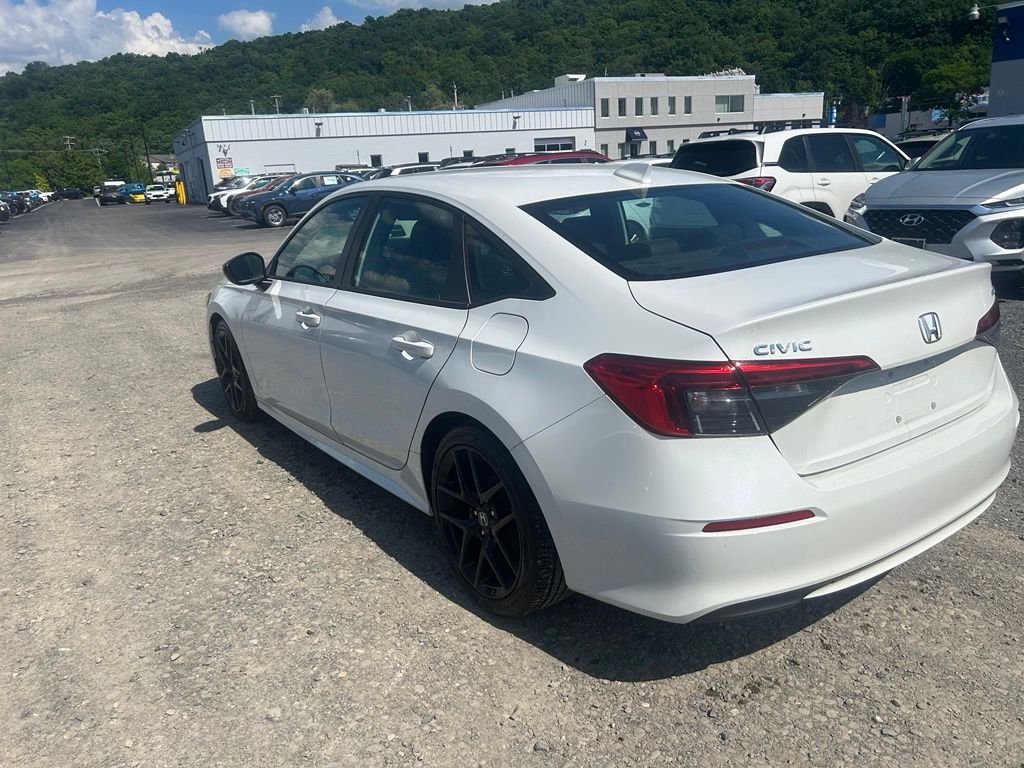 Used 2023 Platinum White Pearl Honda Sport image 4
