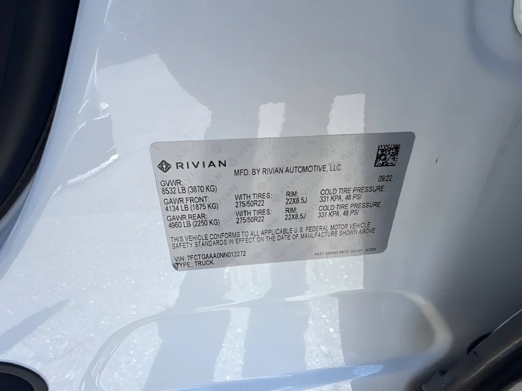 Used 2022 White Rivian Adventure image 29