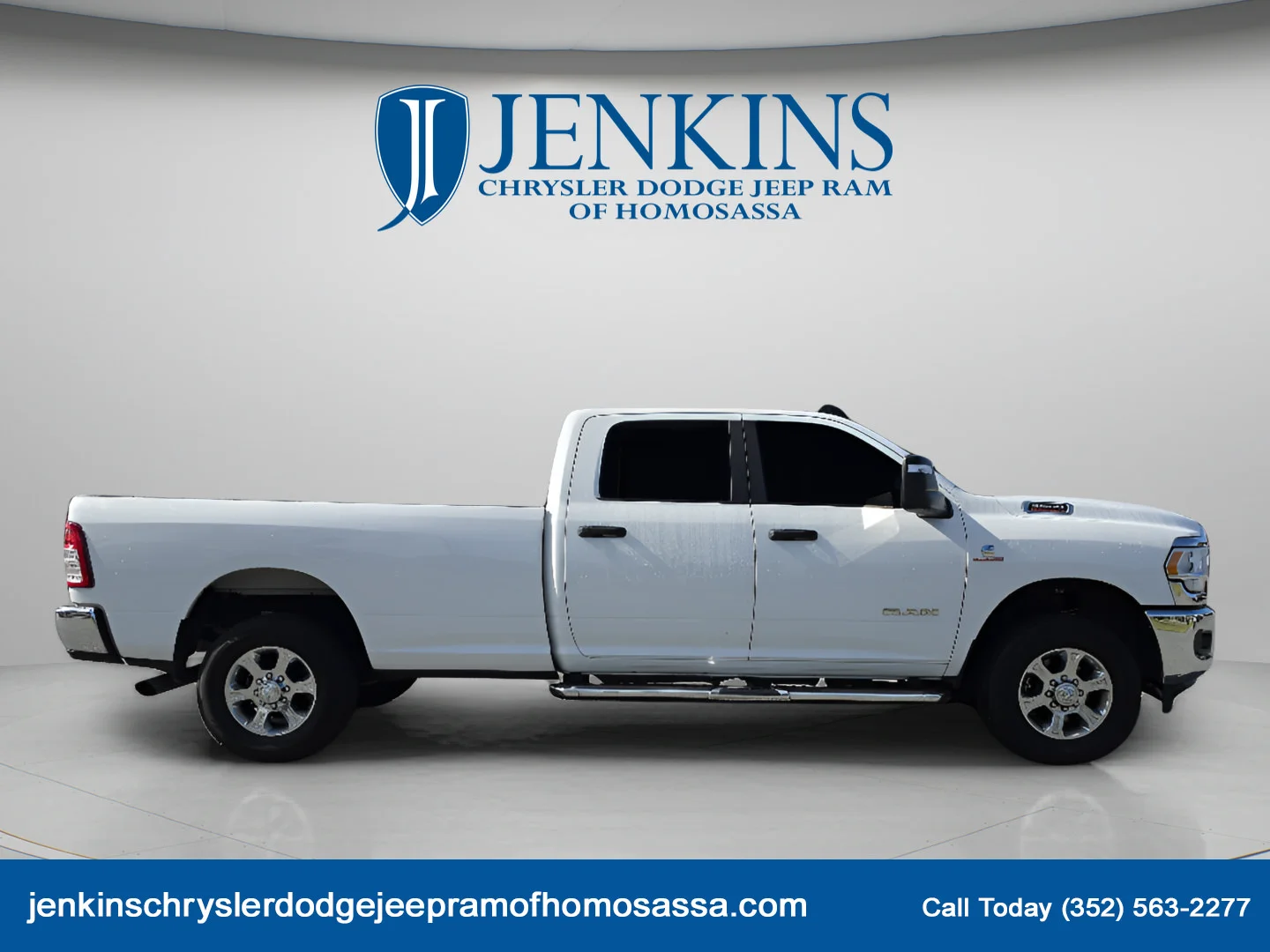 Used 2024 Bright White Clearcoat Ram Big Horn image 2
