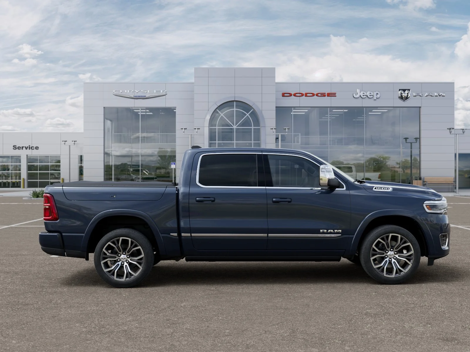 New 2026 Forged Blue Metallic Exterior Paint RAM Tungsten image 30