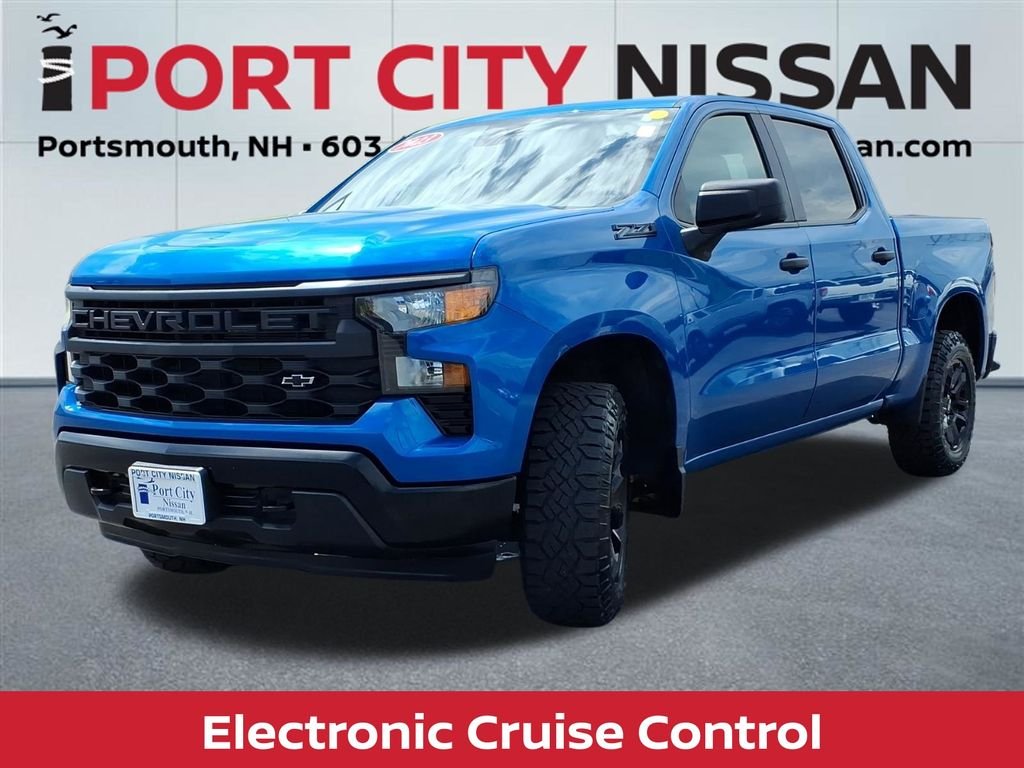 Used 2023 Glacier Blue Metallic Chevrolet z71 w/5.3l v8 image 37