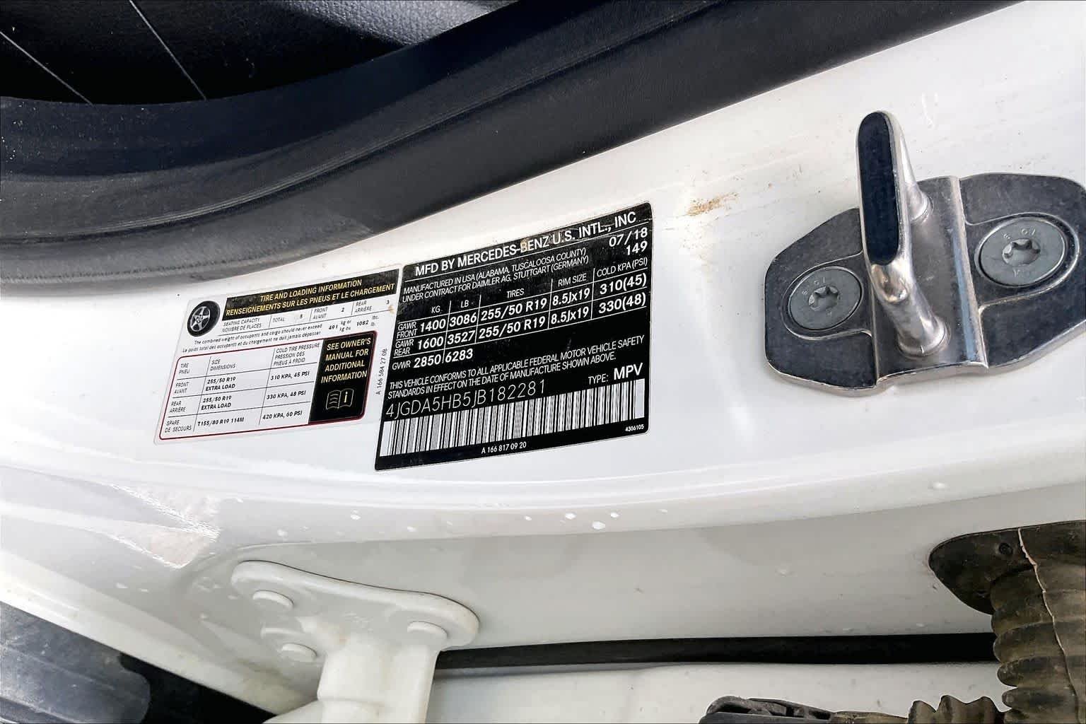 Used 2018 Polar White Mercedes-Benz GLE 350 image 31