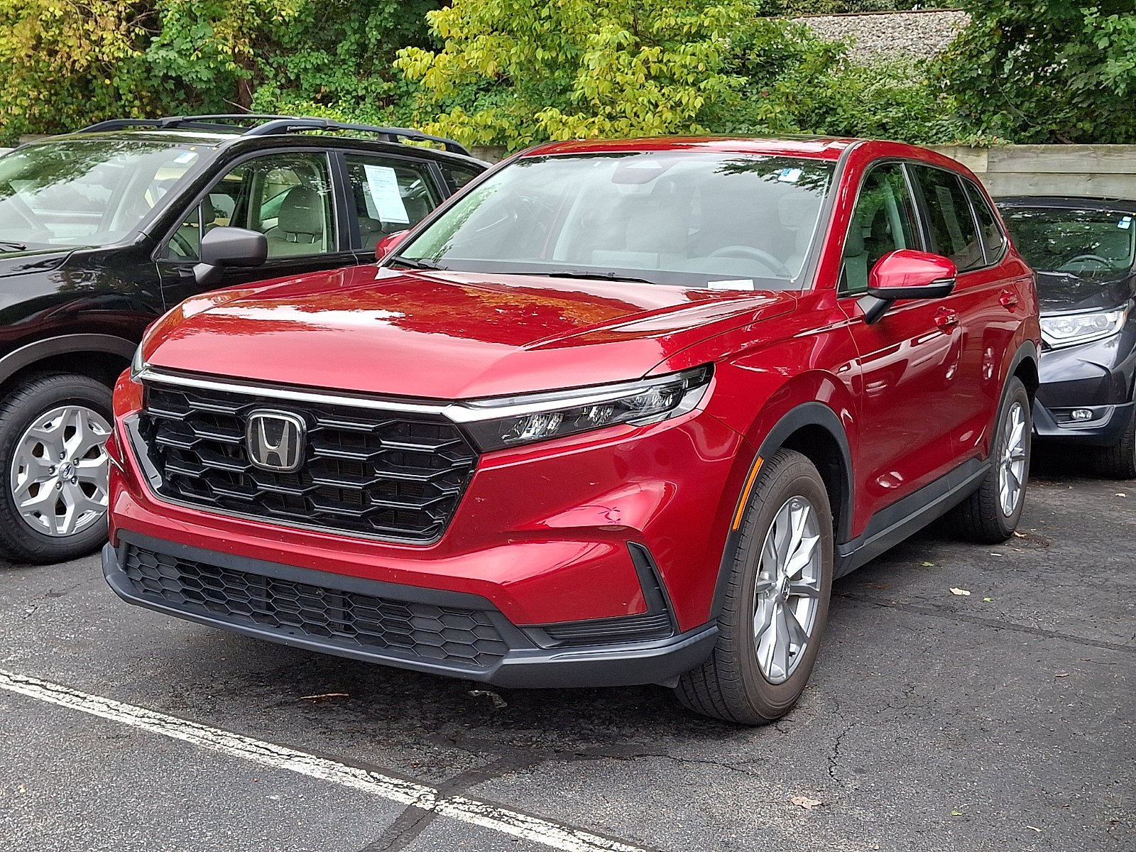 Used 2023 Radiant Red Metallic Honda EX image 3
