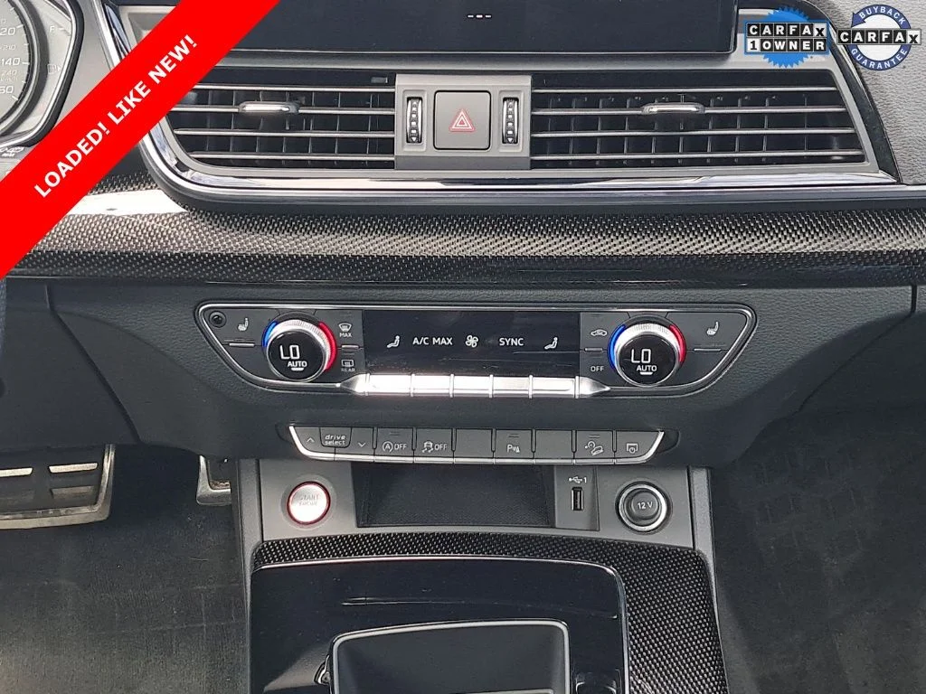 Used 2022 Glacier White Metallic Audi Premium image 17
