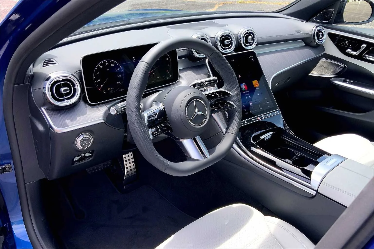 New 2025 Starling Blue Metallic Mercedes-Benz C 300 image 8