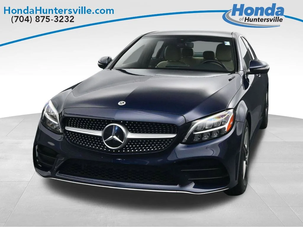 Used 2021 Brilliant Blue Metallic Mercedes-Benz C 300 image 2