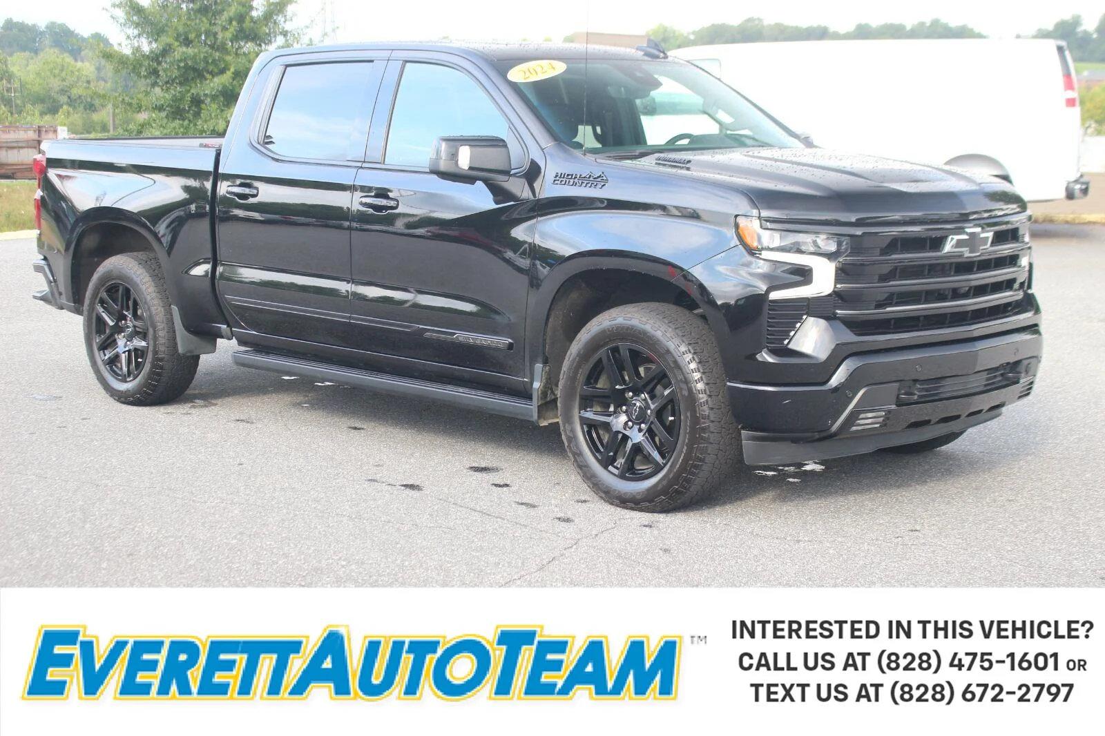 Used 2024 Black Chevrolet High Country image 1