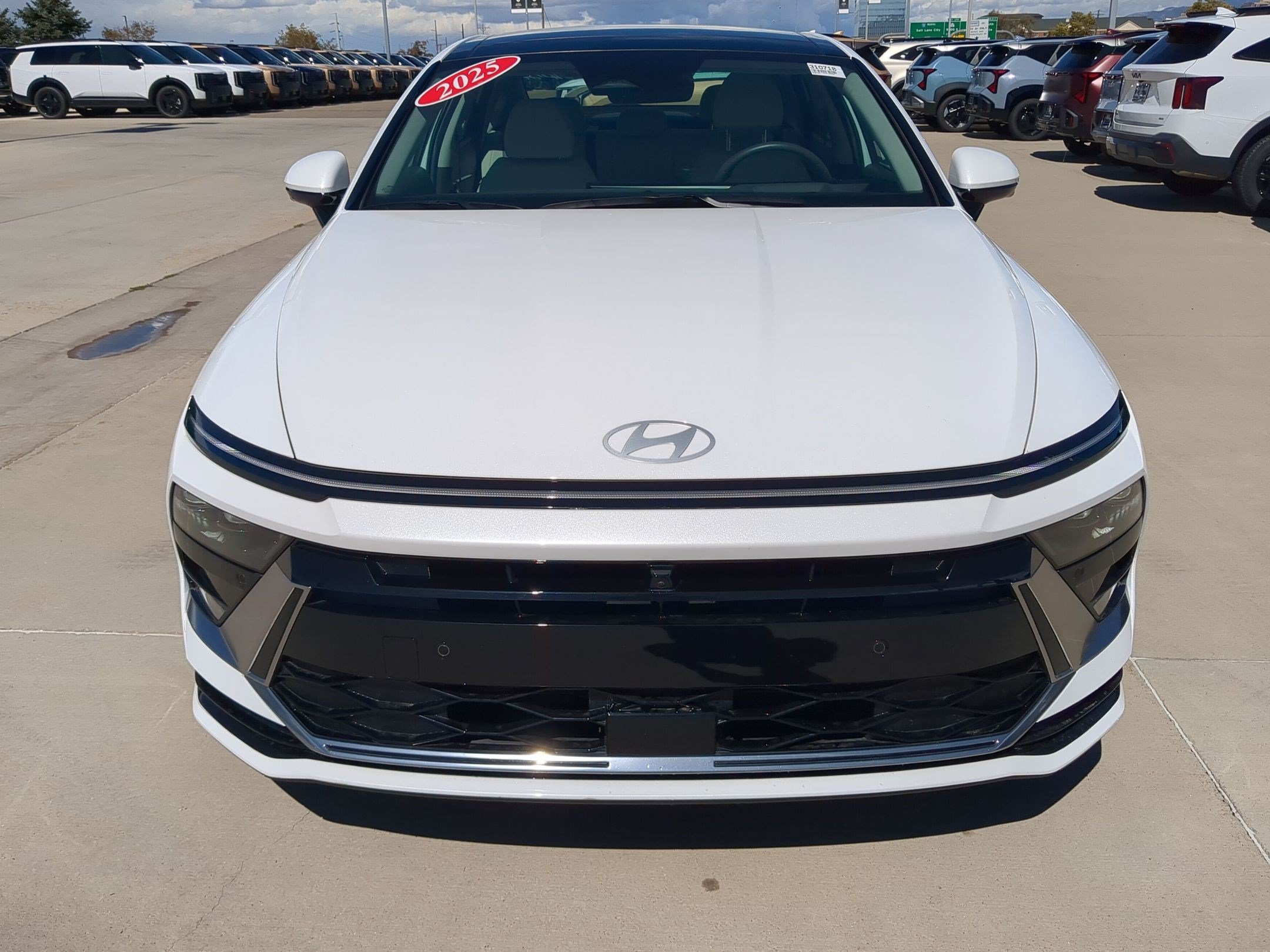 Certified Used 2025 Serenity White Hyundai Limited image 9