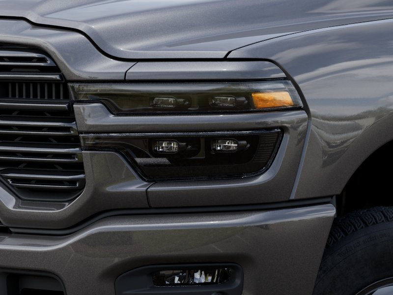 New 2026 Granite Crystal Metallic Clear-Coat Exterior Paint RAM Laramie image 36
