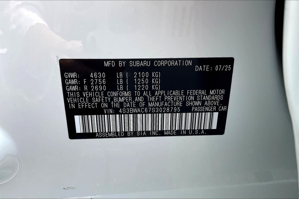 2025 Subaru Legacy Premium - Photo 13