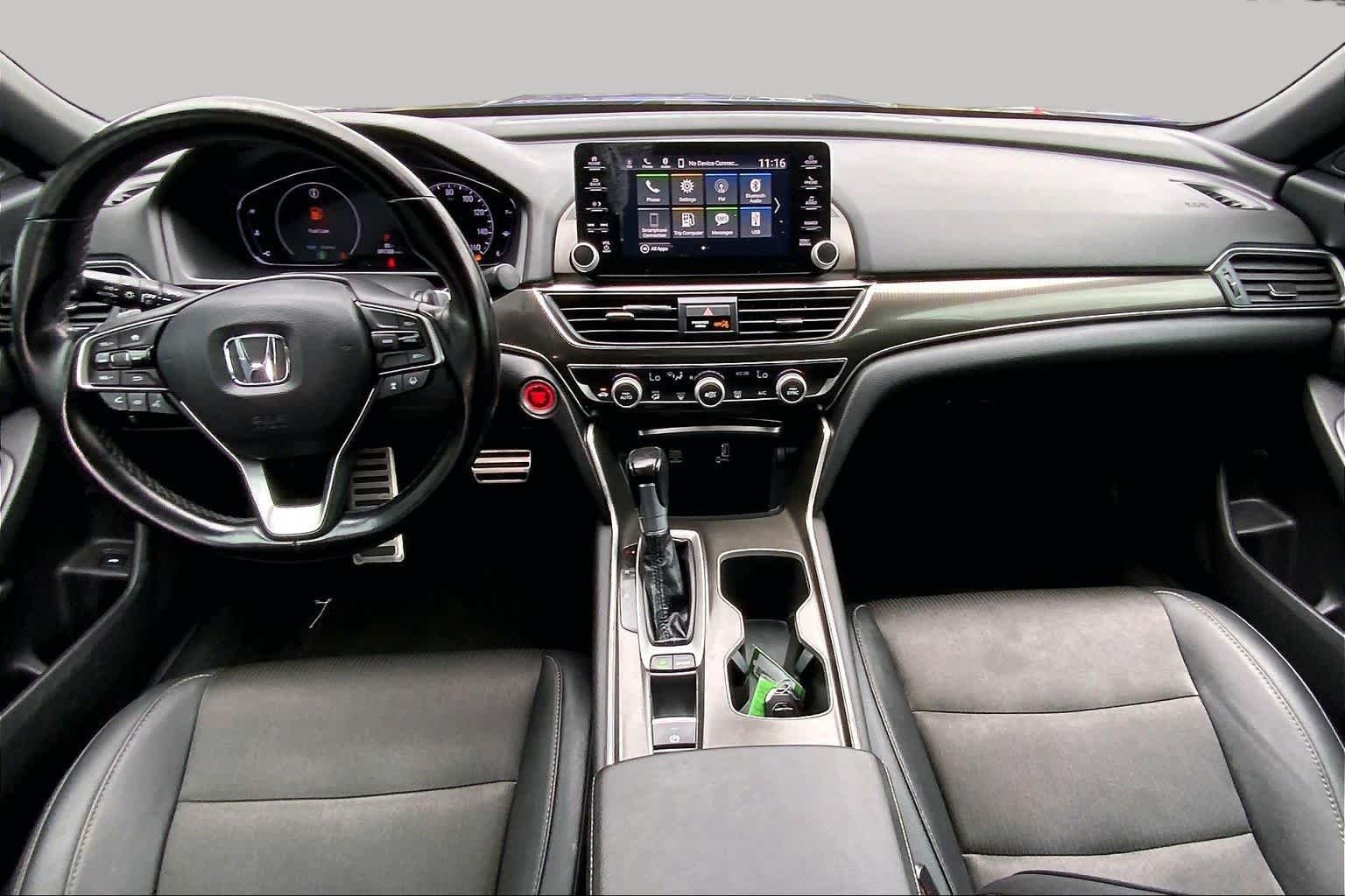 Certified Used 2020 Still Night Pearl Honda Sport image 14