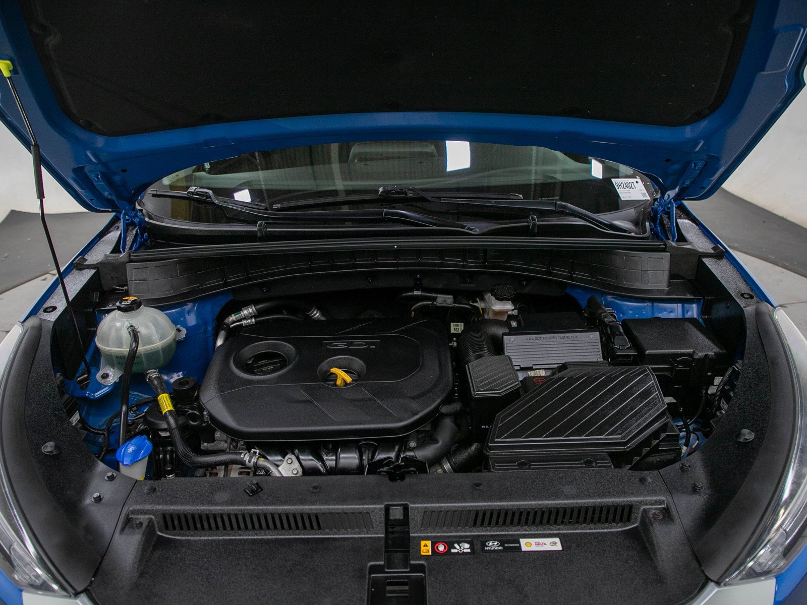 Used 2019 Aqua Blue Hyundai Value AWD image 29