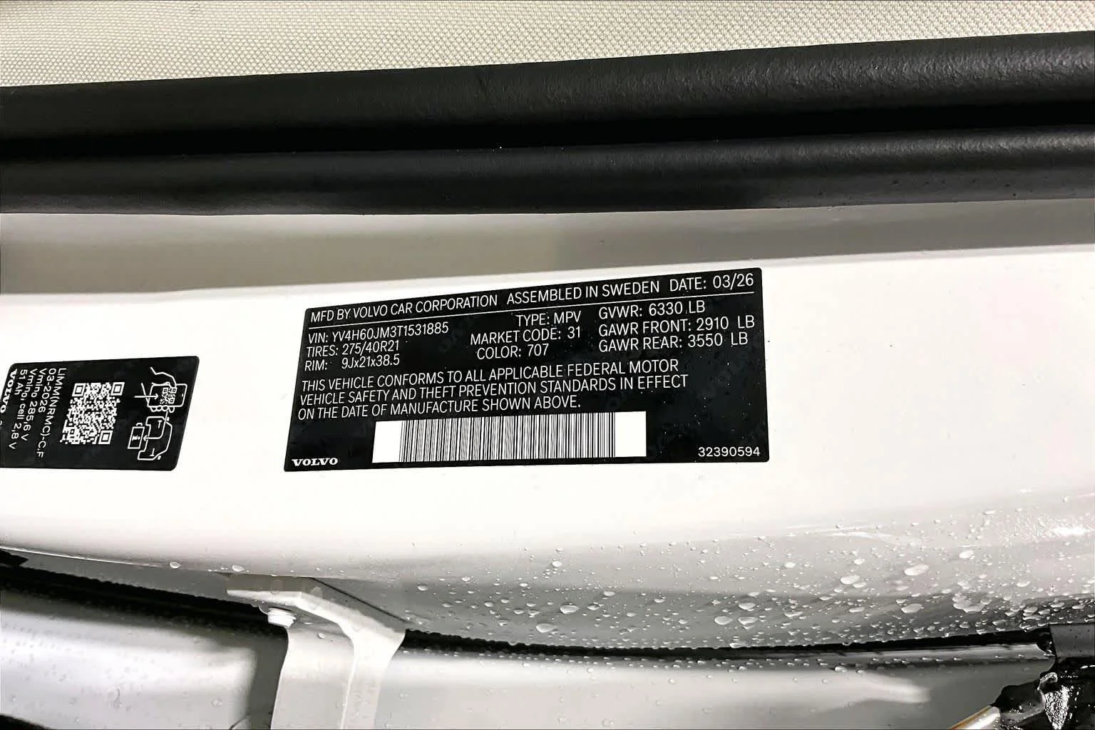 New 2026 Crystal White Volvo Ultra image 12