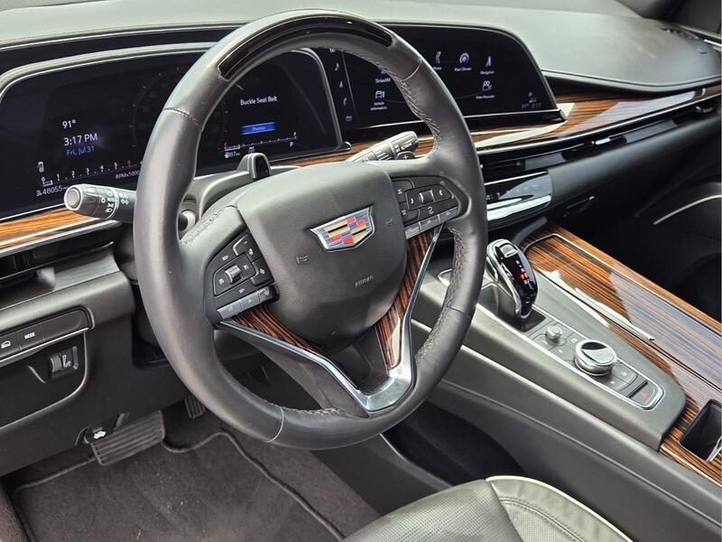 Used 2023 Galactic Gray CADILLAC 4WD 4DR PREMIUM LUXURY image 14