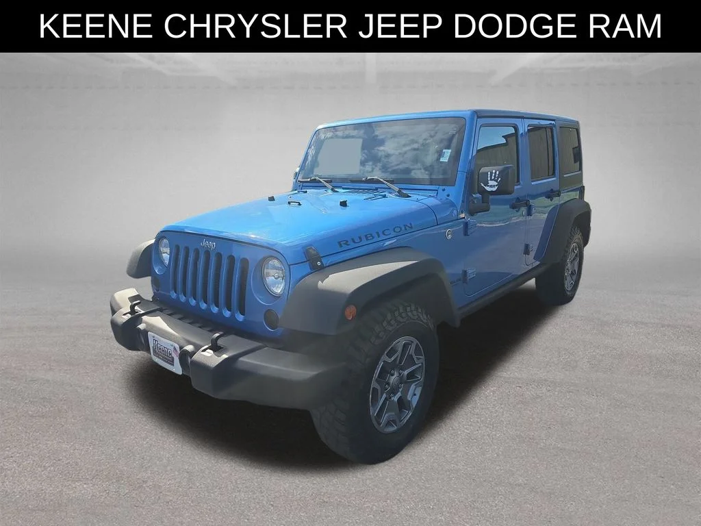 Used 2016 Blue Jeep Unlimited Rubicon image 1