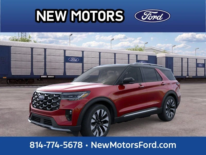 New 2026 Red Ford Platinum image 1