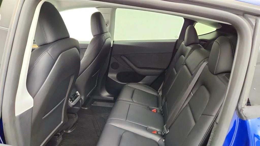 Used 2024 Deep Blue Metallic Tesla Long Range AWD w/ Full Self-Driving & Aero Disc Wheel Covers image 27