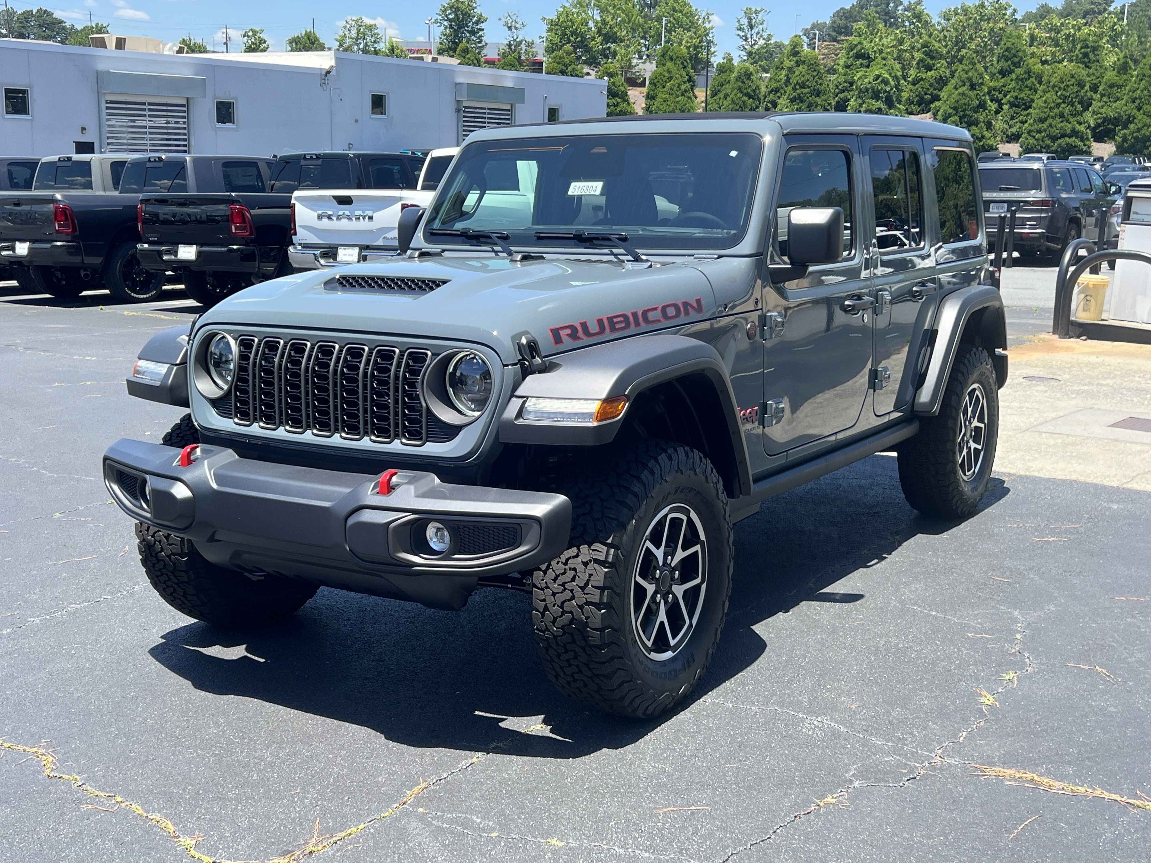 New 2026 Anvil Clear-Coat Exterior Paint Jeep Rubicon image 3