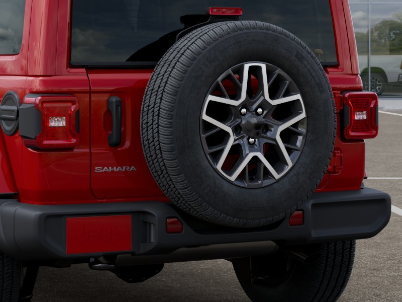 New 2026 Firecracker Red Clear-Coat Exterior Paint Jeep Sahara image 42