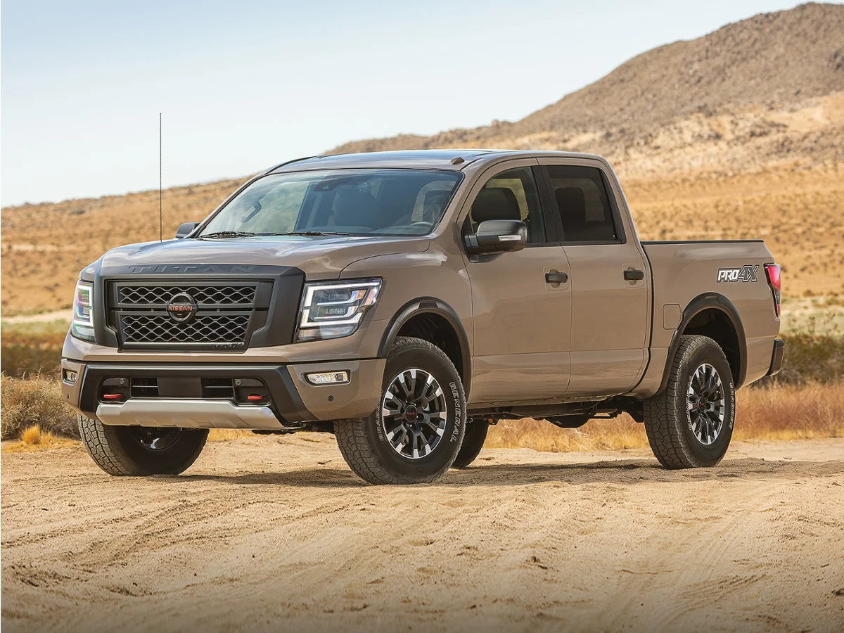 Used 2021 Black Nissan PRO-4X image 1