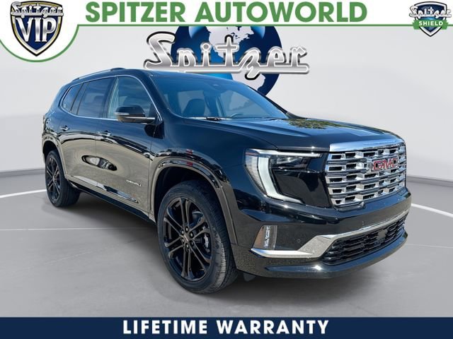 Black (Ebony Twilight Metallic) 2026 GMC Acadia Denali AWD SUV / Crossover Four-Wheel Drive 8-Speed Automatic