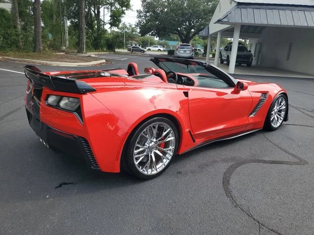 Used 2016 TORCH RED Chevrolet Z06 3LZ image 31