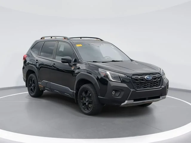 Used 2022 Black Subaru Wilderness image 1
