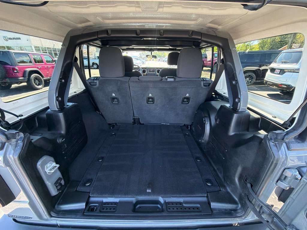 Certified Used 2020 Gray Jeep Unlimited Sport image 40