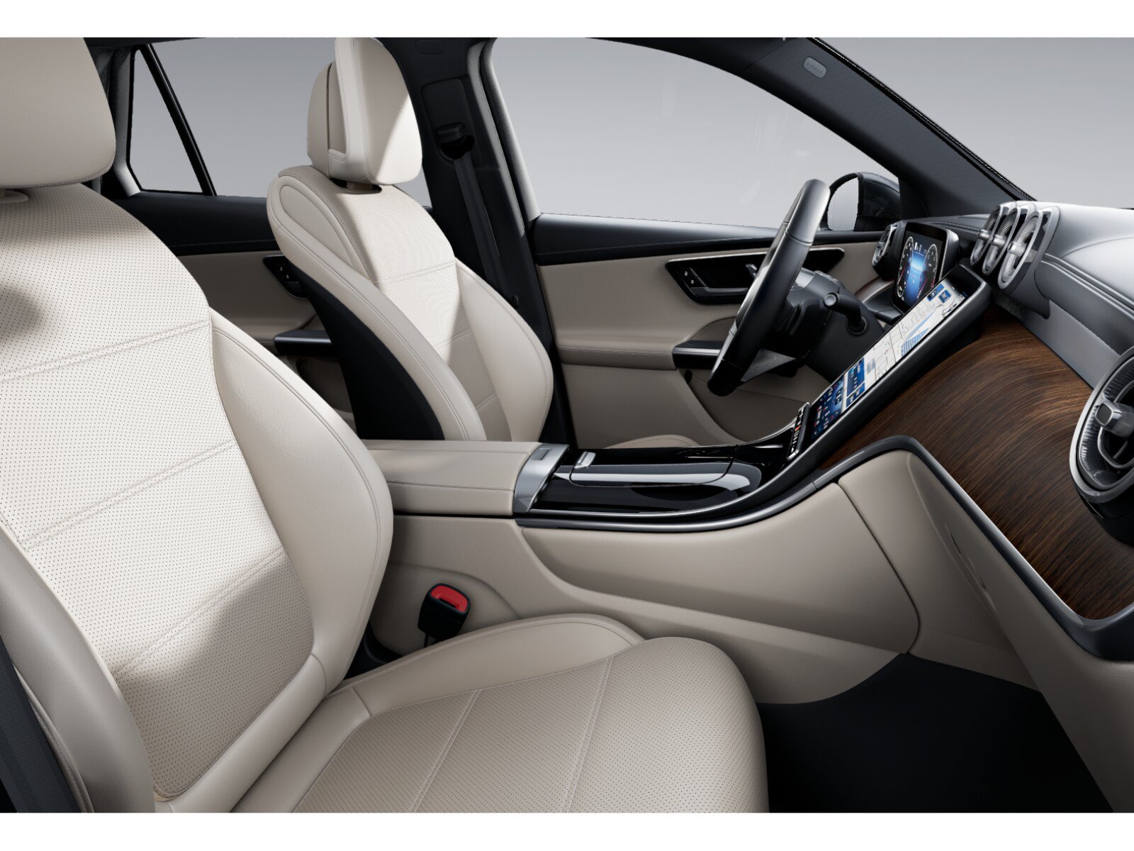 Certified Used 2023 Selenite Grey Metallic Mercedes-Benz GLC 300 image 4