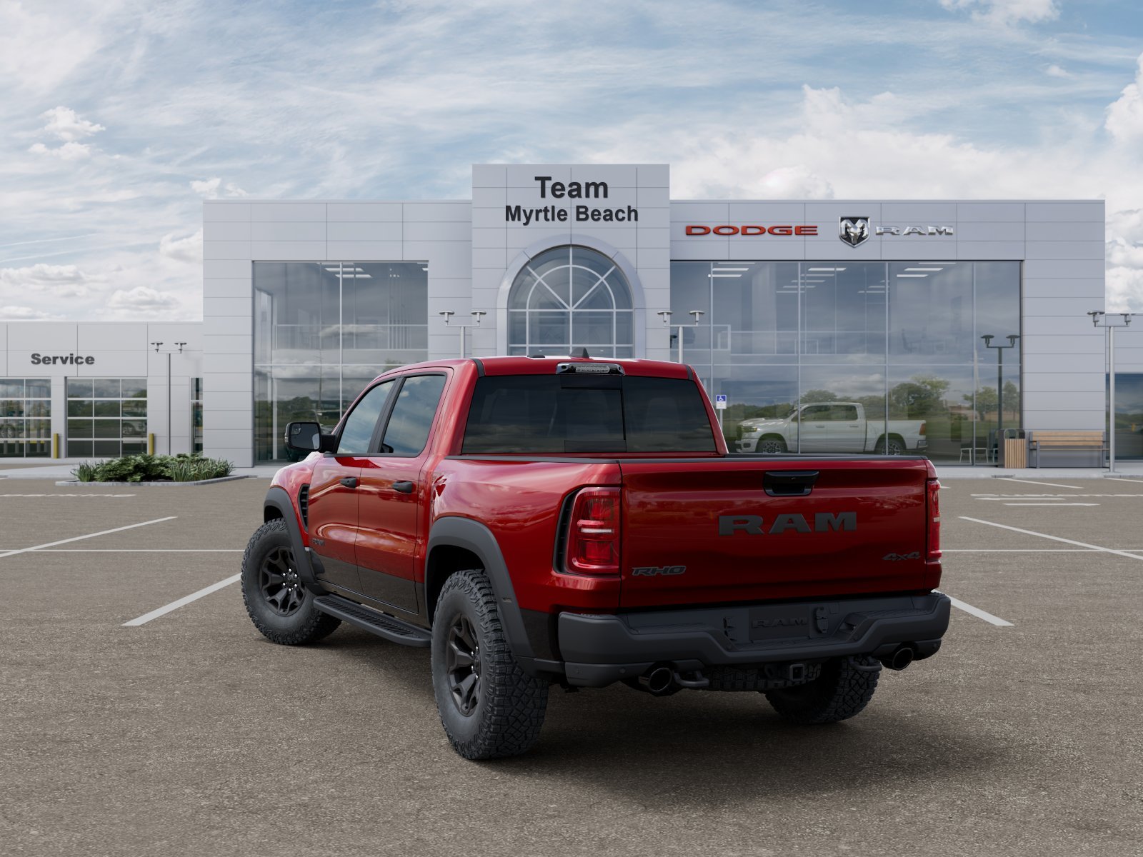 New 2026 Molten Red Pearl-Coat Exterior Paint RAM RHO image 30