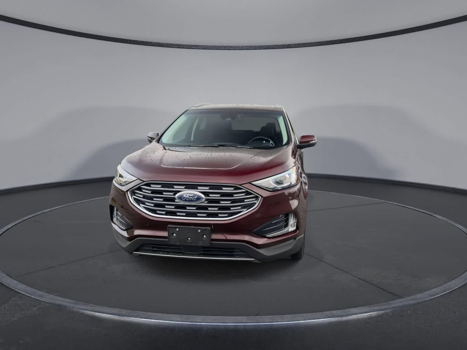 Used 2020 Burgundy Velvet Metallic Tinted Clearcoat Ford SEL image 3
