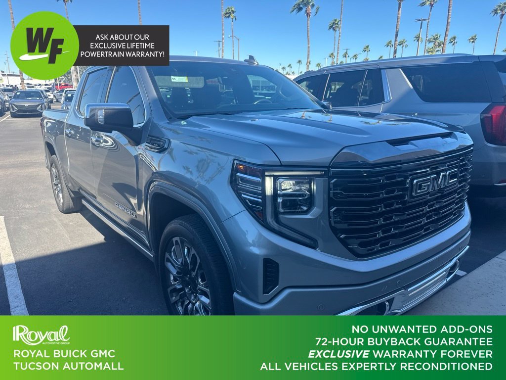 Used 2024 Silver GMC Denali Ultimate image 1