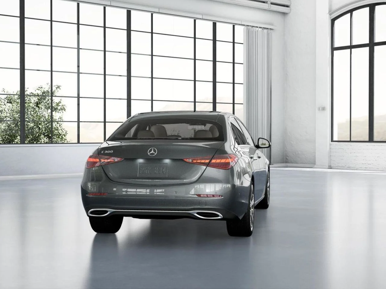 New 2026 Selenite Grey Metallic Mercedes-Benz C 300 image 24