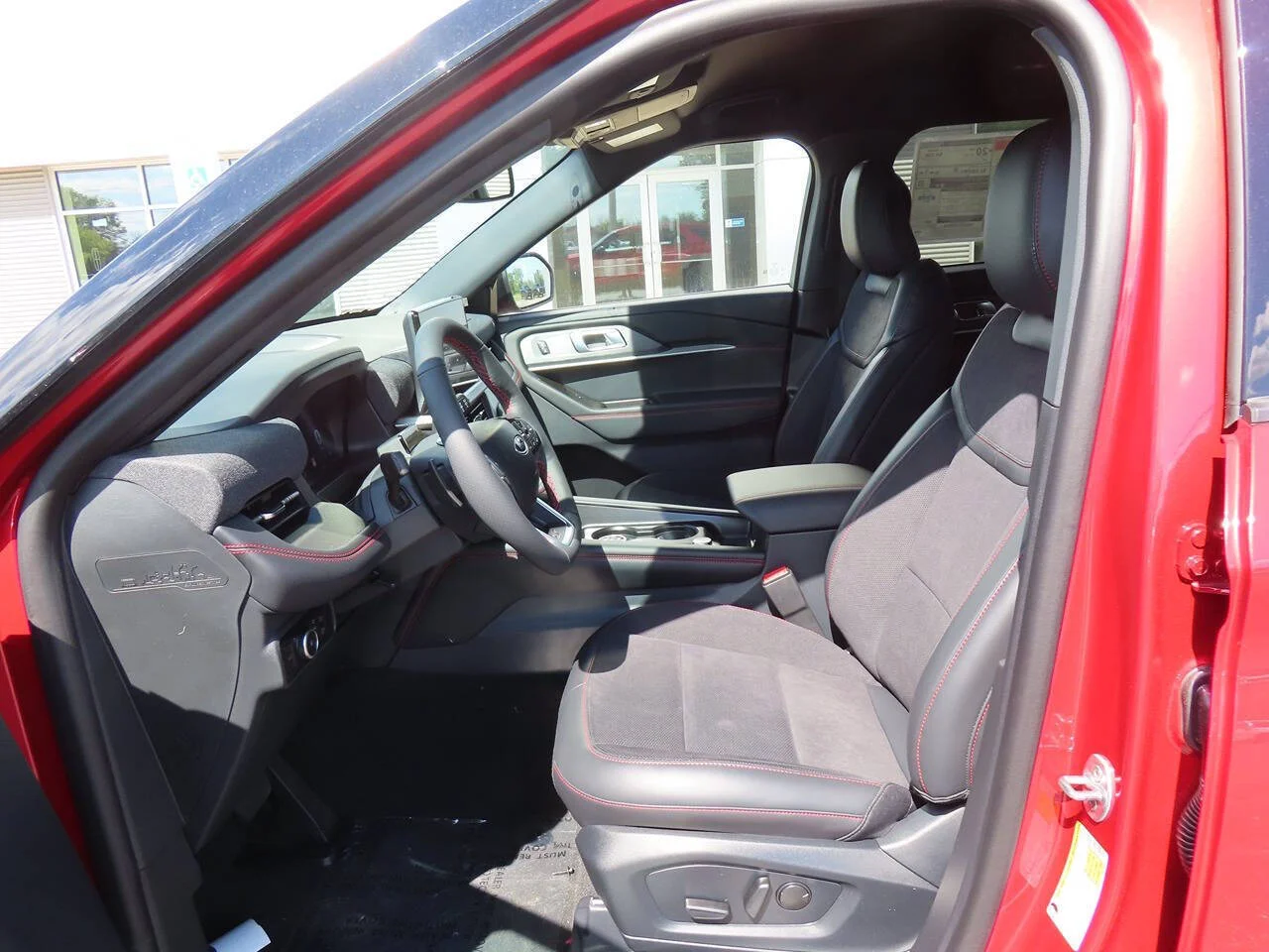New 2026 Rapid Red Metallic Tinted Clearcoat Ford ST AWD 4dr SUV image 10