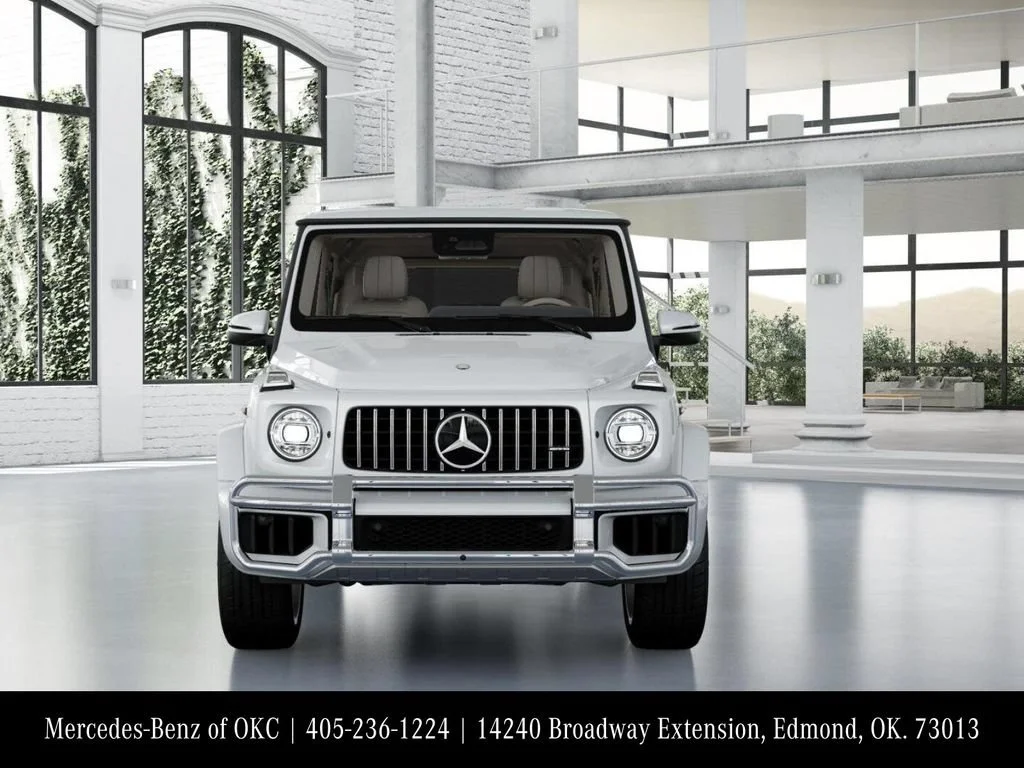 New 2027 MANUFAKTUR Moonlight White Metallic Mercedes-Benz AMG® G 63 SUV image 49