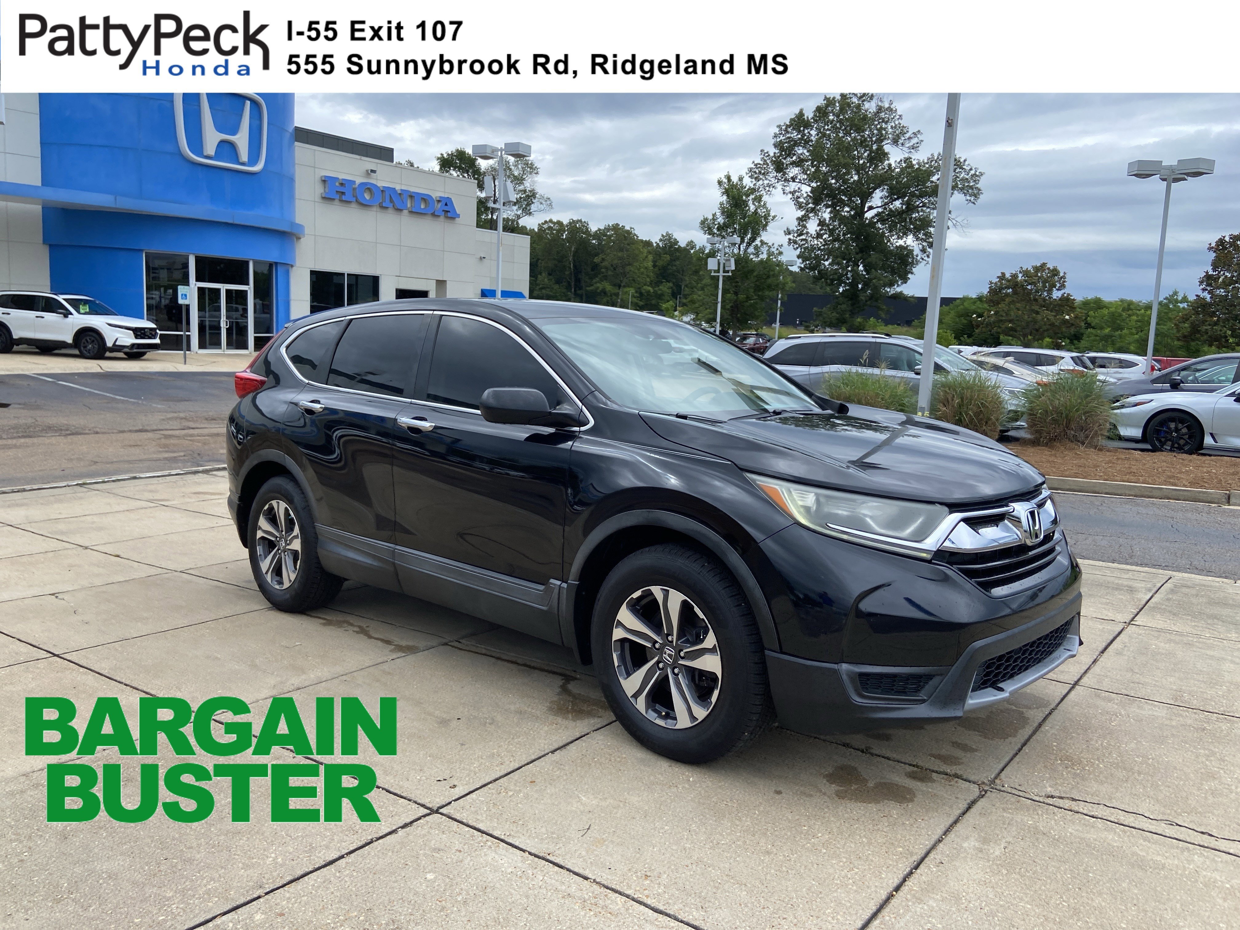 Used 2018 Crystal Black Pearl Honda LX image 1
