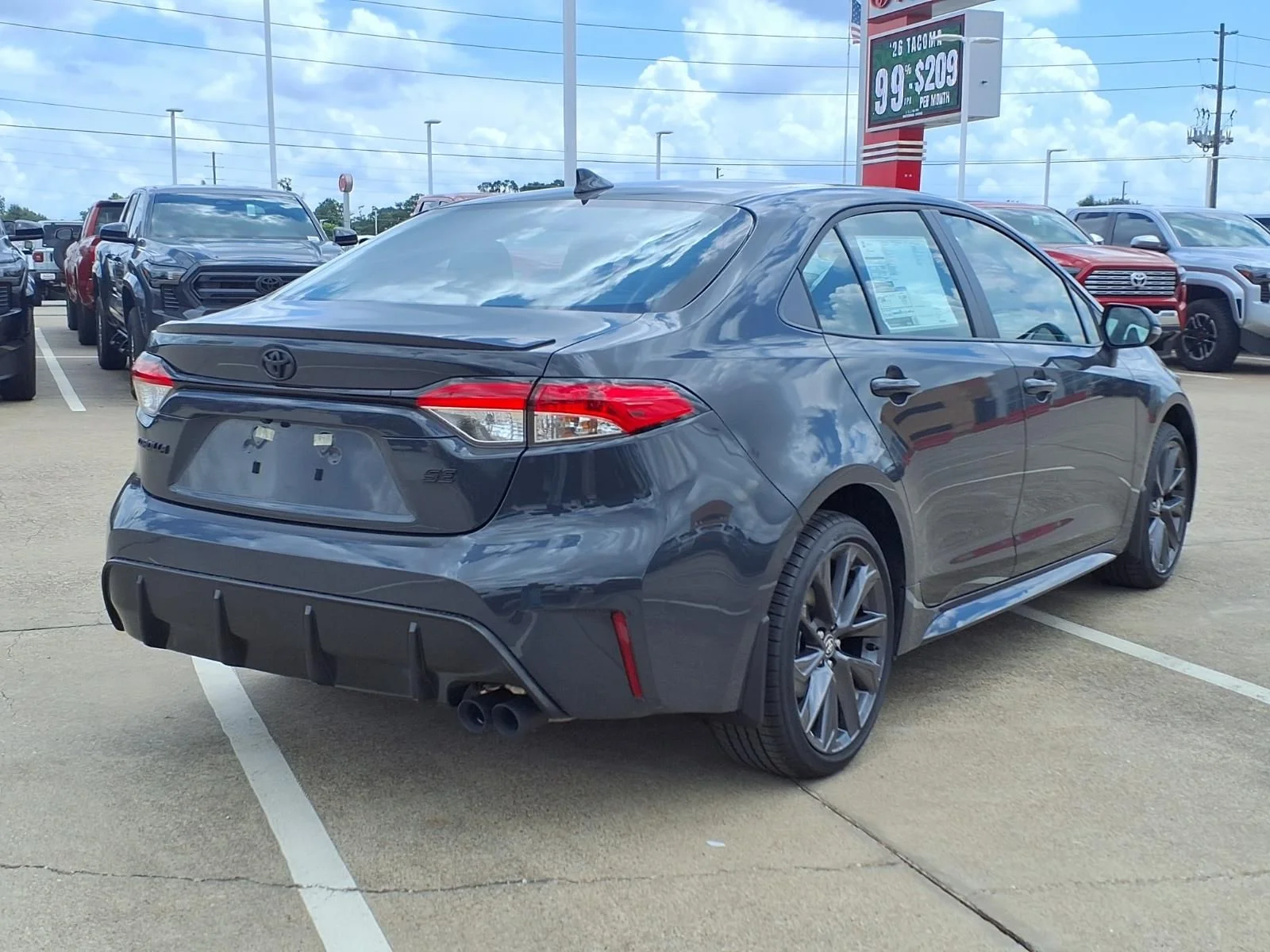 New 2026 Gray Toyota SE image 6