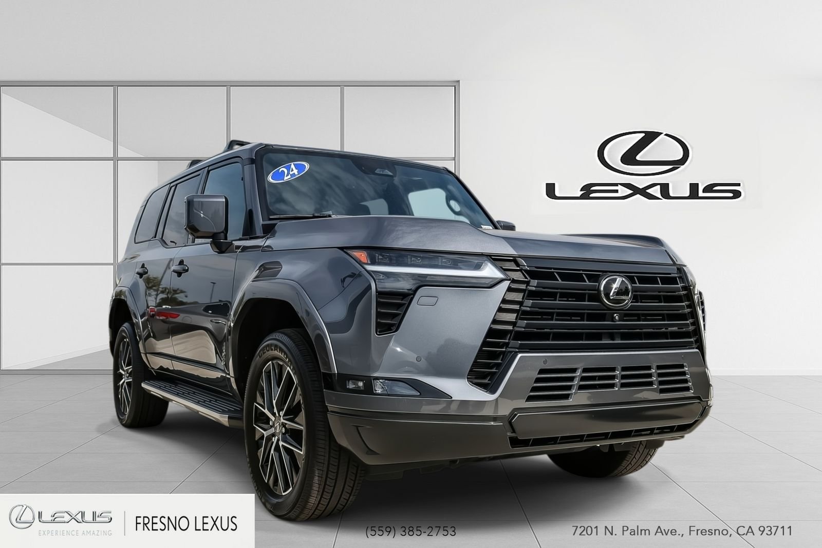 Certified Used 2024 Gray Lexus 550 Premium+ image 1