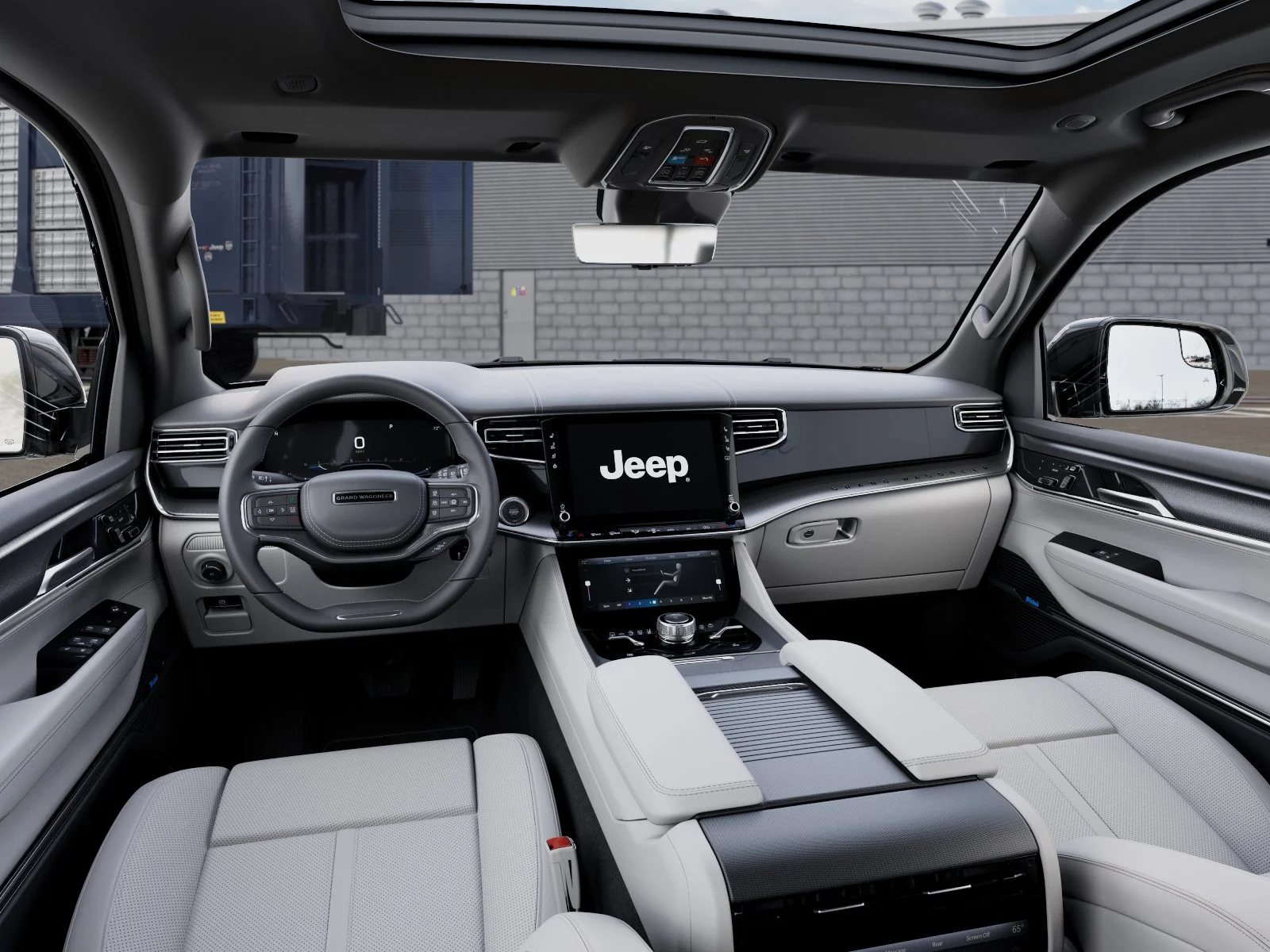 New 2026 Fathom Blue Pearl-Coat Exterior Paint (Late Availability) Jeep Grand Wagoneer image 14
