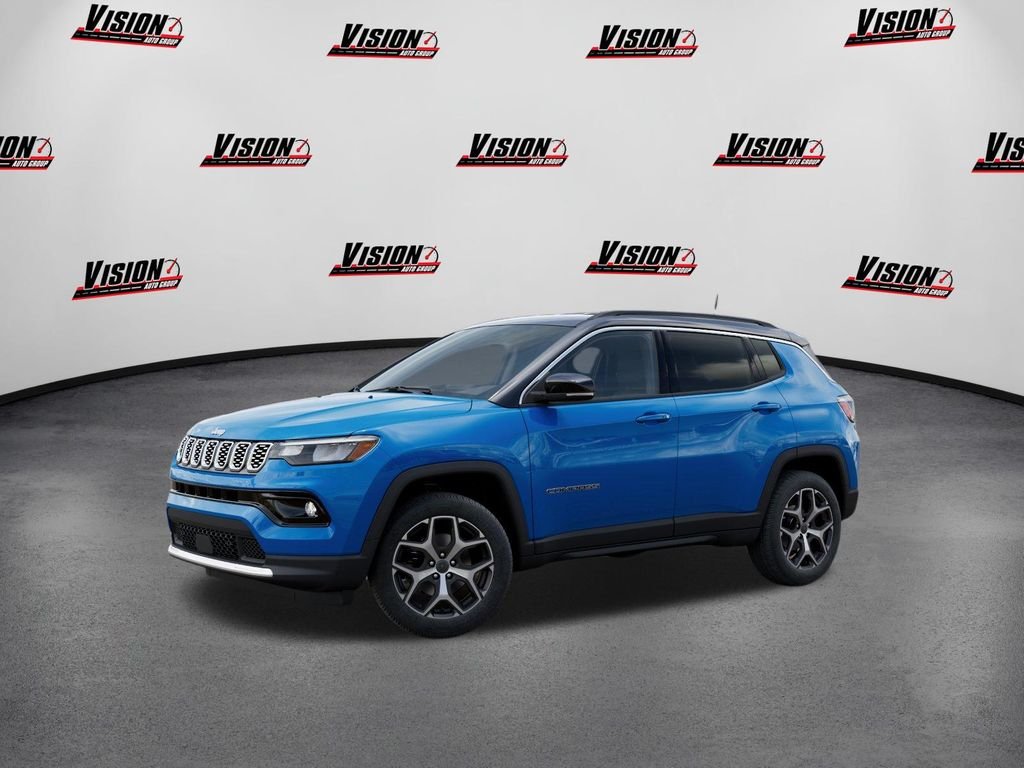 New 2026 Hydro Blue Pearl-Coat Exterior Paint Jeep Limited image 2