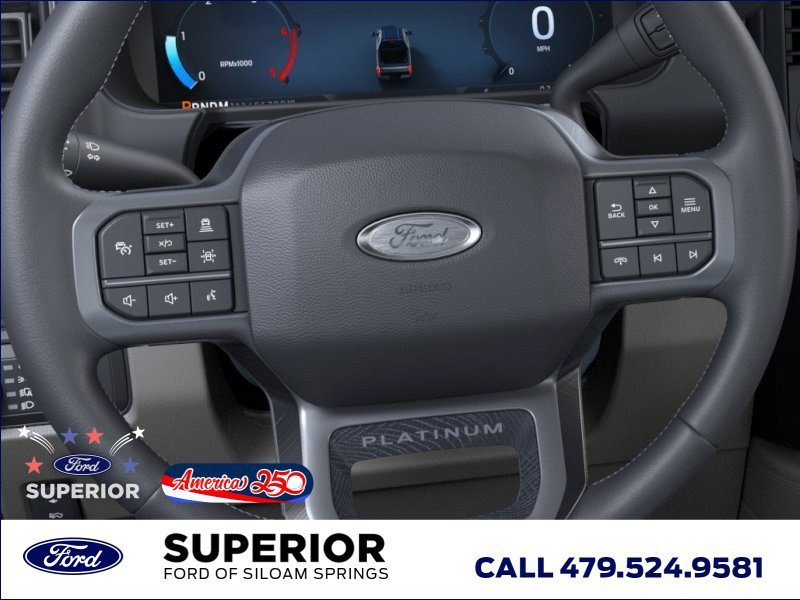 New 2026 Star White Metallic Tri-Coat Ford Platinum image 12