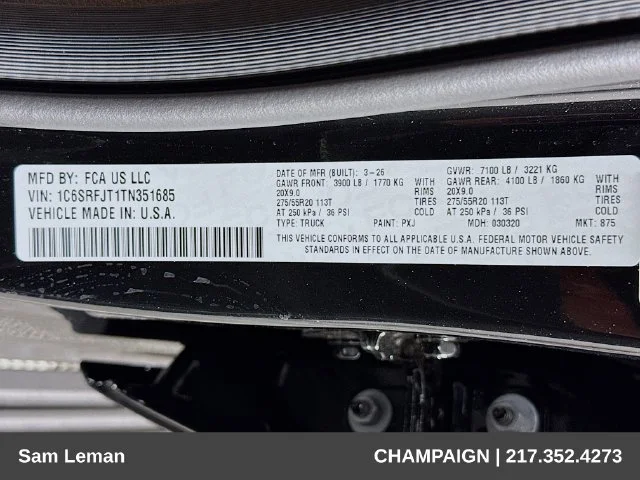 New 2026 Black Ram Laramie image 33