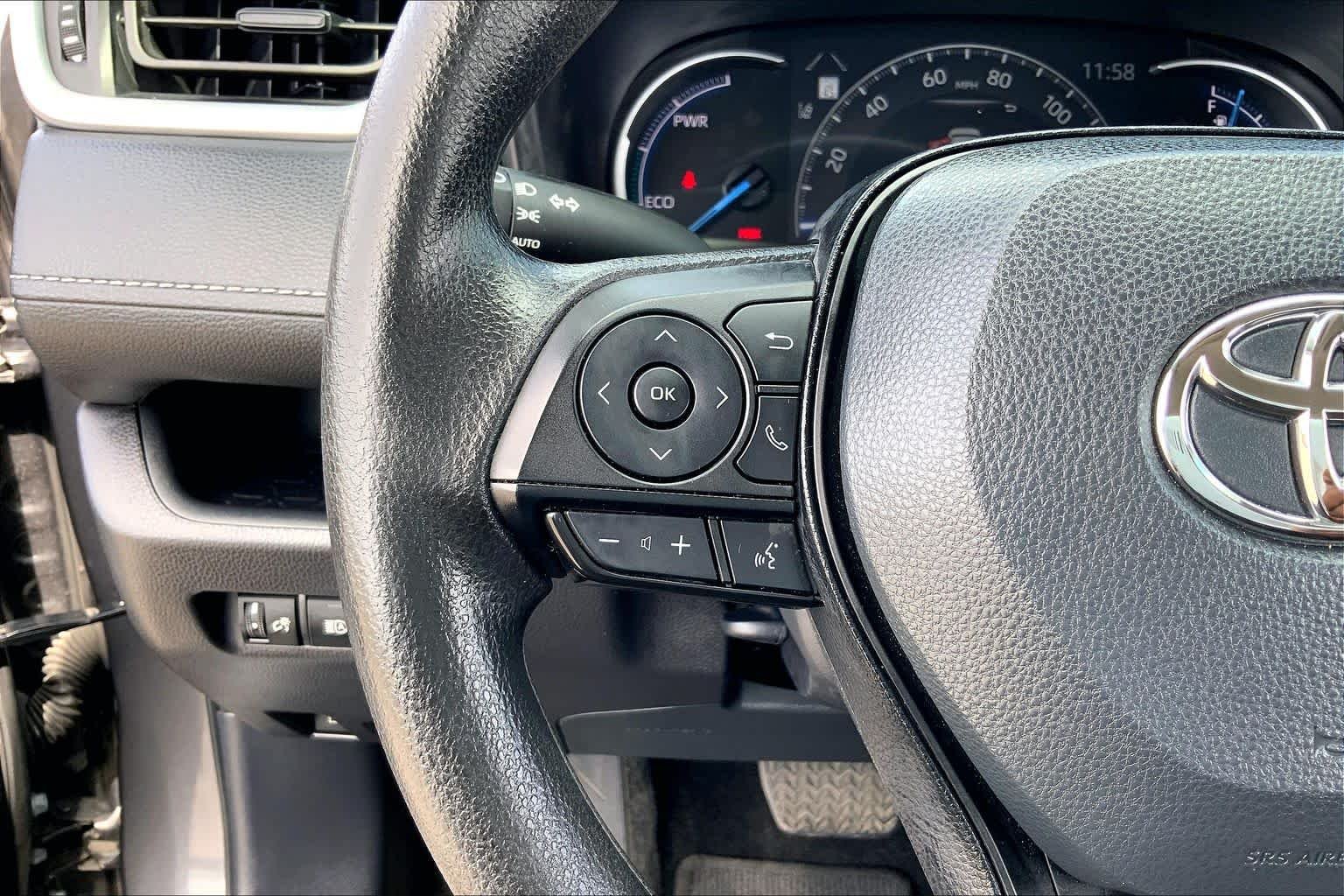 Used 2025 Magnetic Gray Metallic Toyota Hybrid XLE image 23