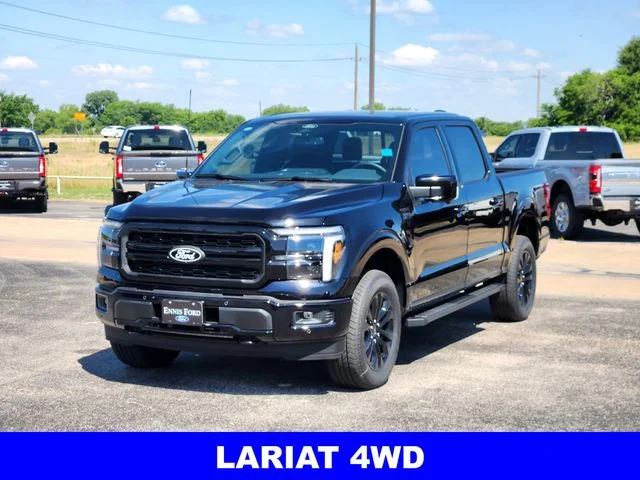 New 2026 Agate Black Metallic Ford Lariat® image 3