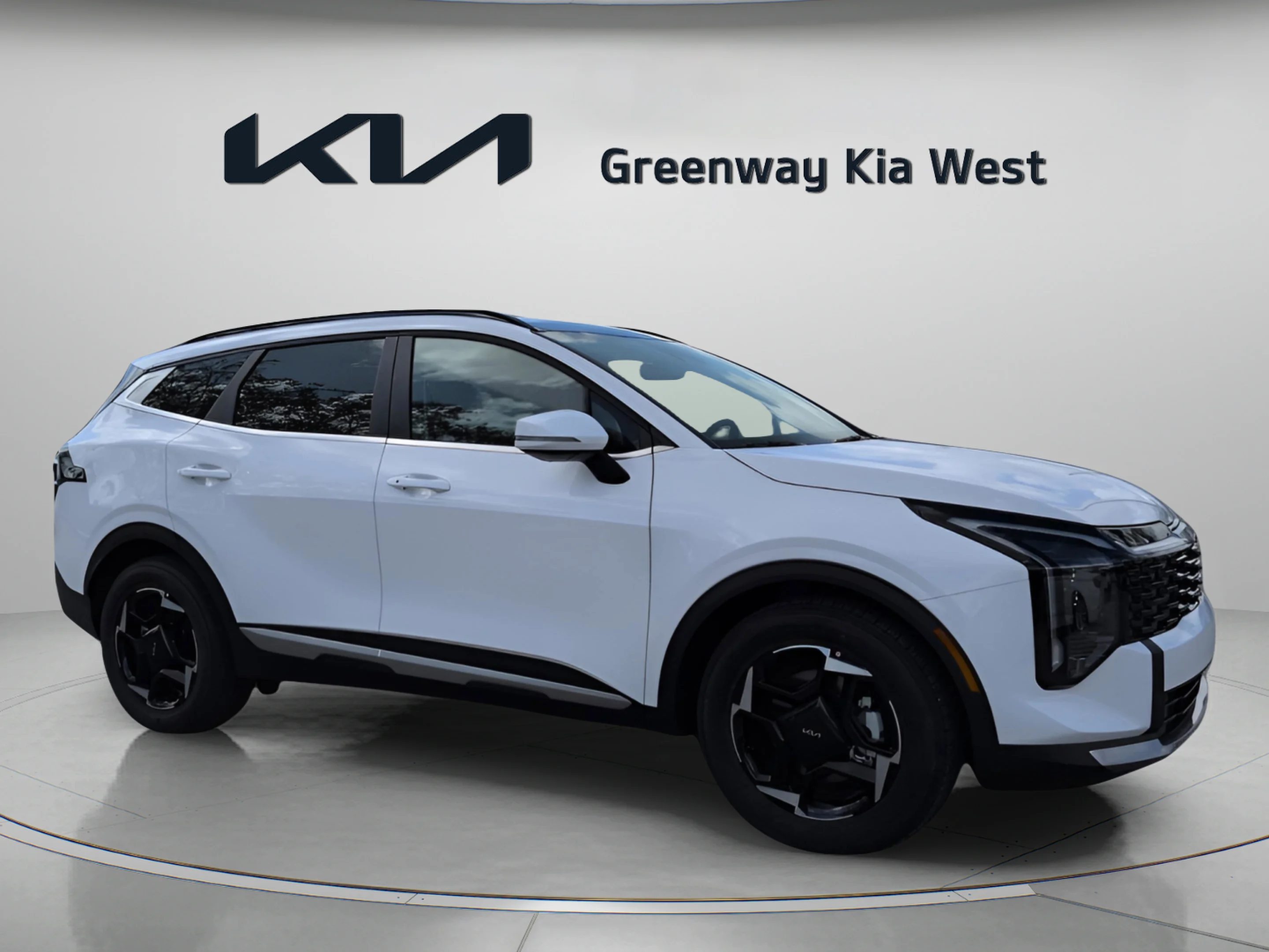 New 2026 Glacial White Kia EX image 1