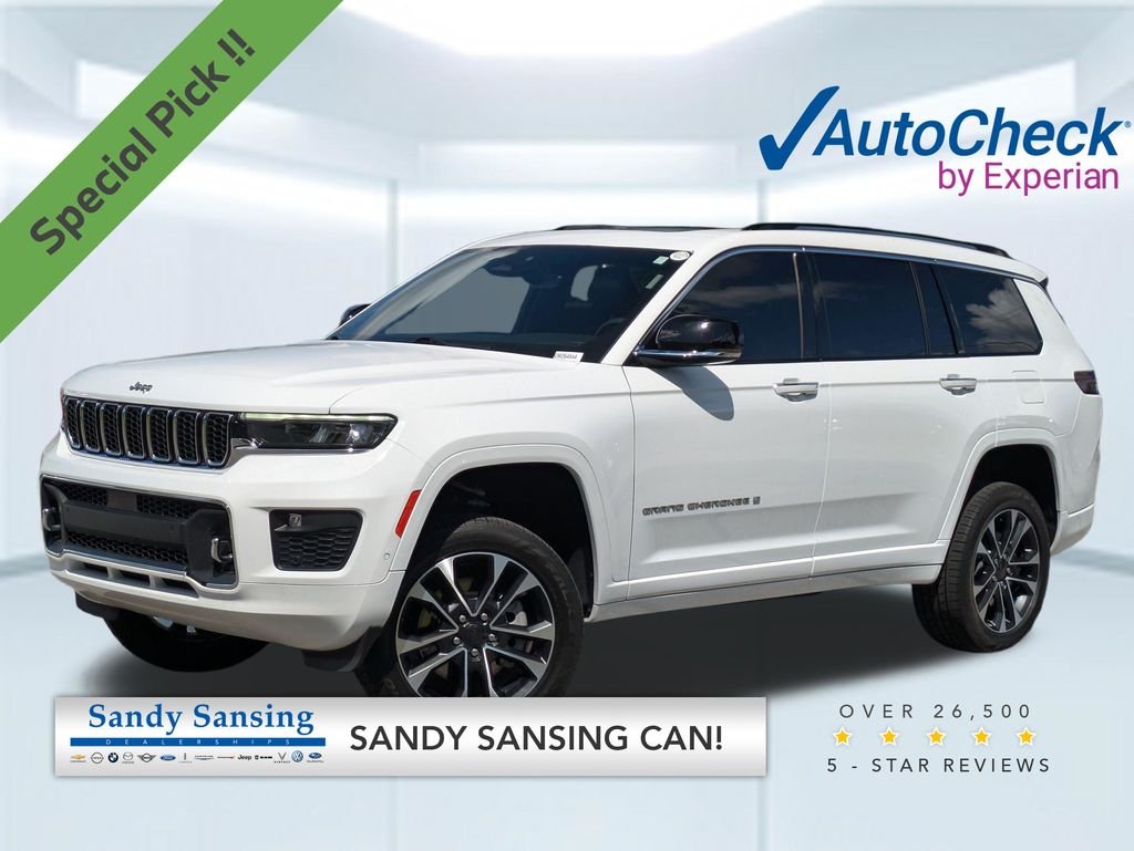Used 2023 White Jeep Overland image 1