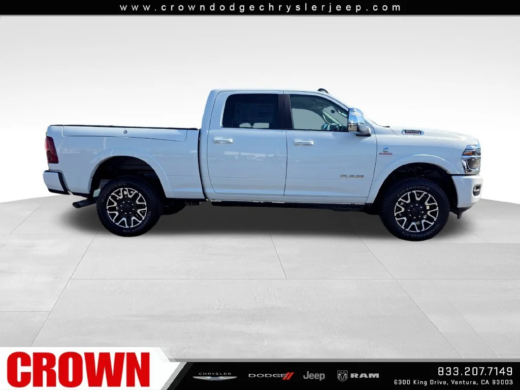 New 2027 Bright White Clear-Coat Exterior Paint RAM Laramie image 4