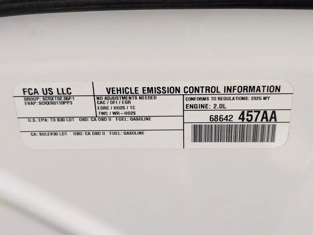 Certified Used 2025 Bright White Clearcoat Jeep Limited image 25