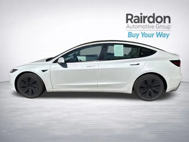 Used 2024 Pearl White Multi-Coat Tesla Base image 4