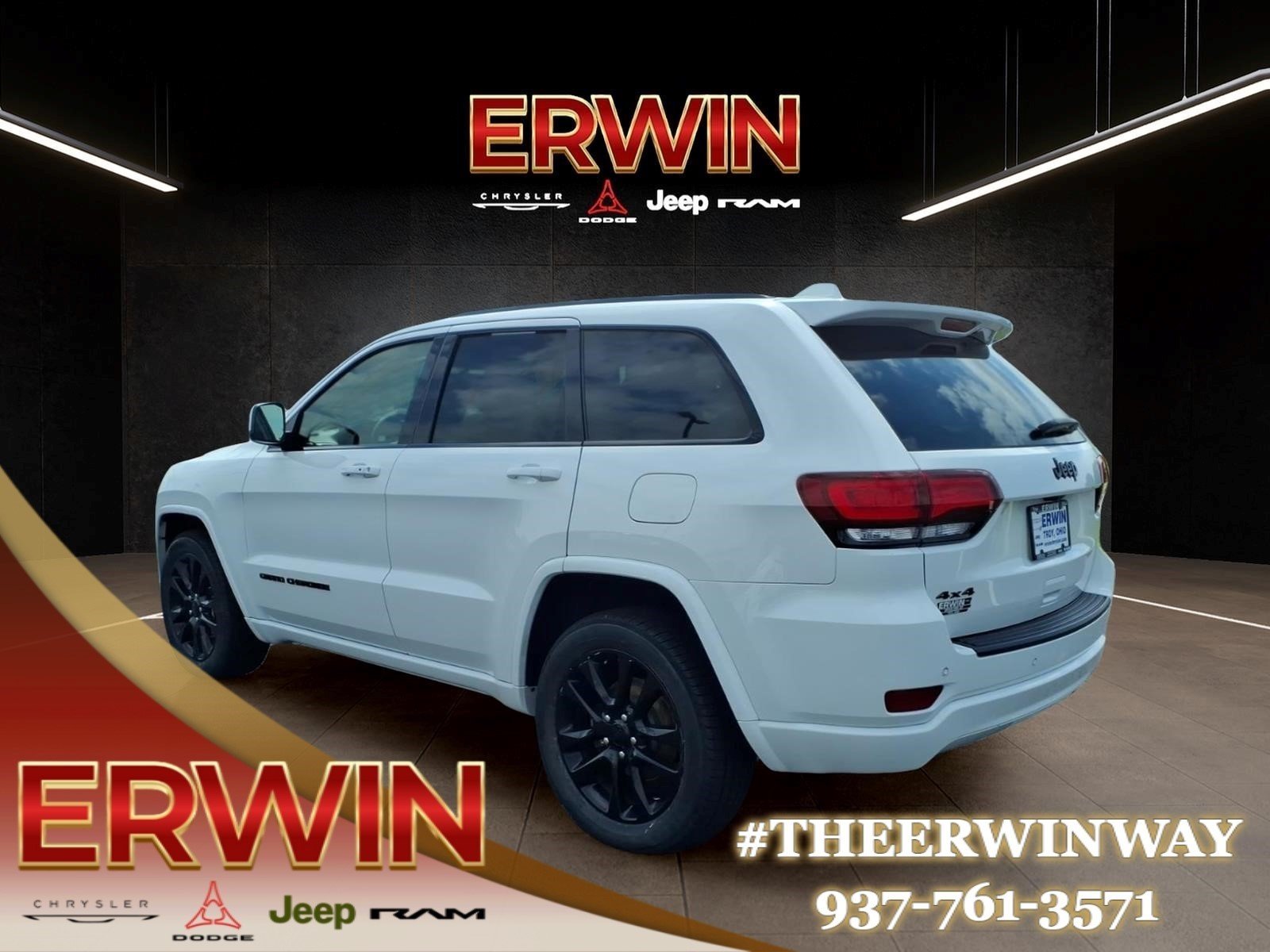 Used 2020 Bright White Clear Coat Jeep Altitude image 5